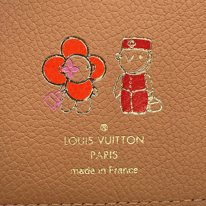 LOUIS VUITTON Portefeuille Victorine Arizona/BeigeM81459 Monogram Empreinte Leather