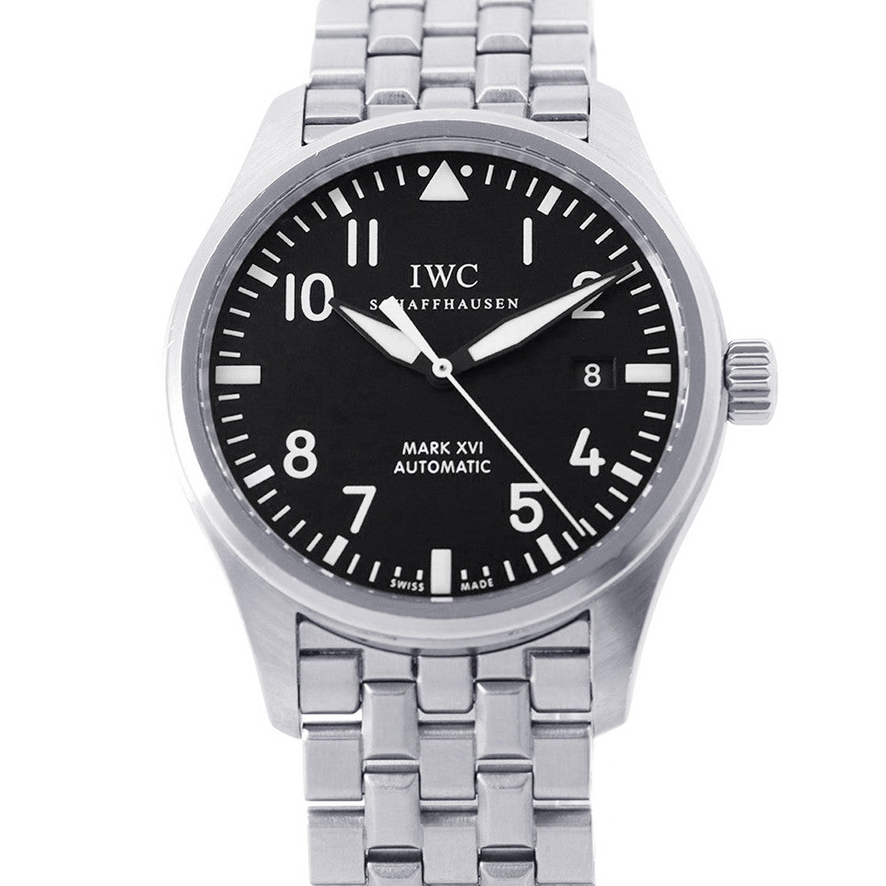 IWC Pilot's watch mark XVI W39mm Stainless Steel Black DialIW325504