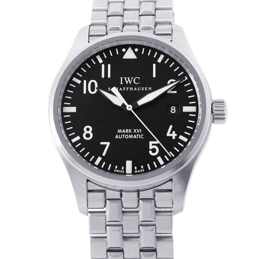 IWC Pilot's watch mark XVI W39mm Stainless Steel Black DialIW325504