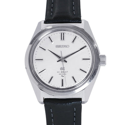 SEIKO Grand Seiko Hi-Beat W36mm Stainless Steel Leather White Dial4520-8000