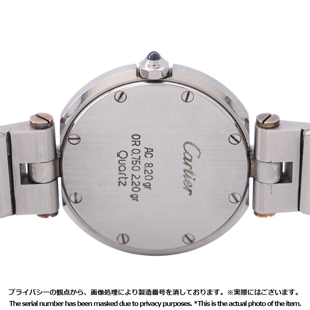 CARTIER Santos Vendôme SM W26.9mm Stainless Steel YG White Dial8191