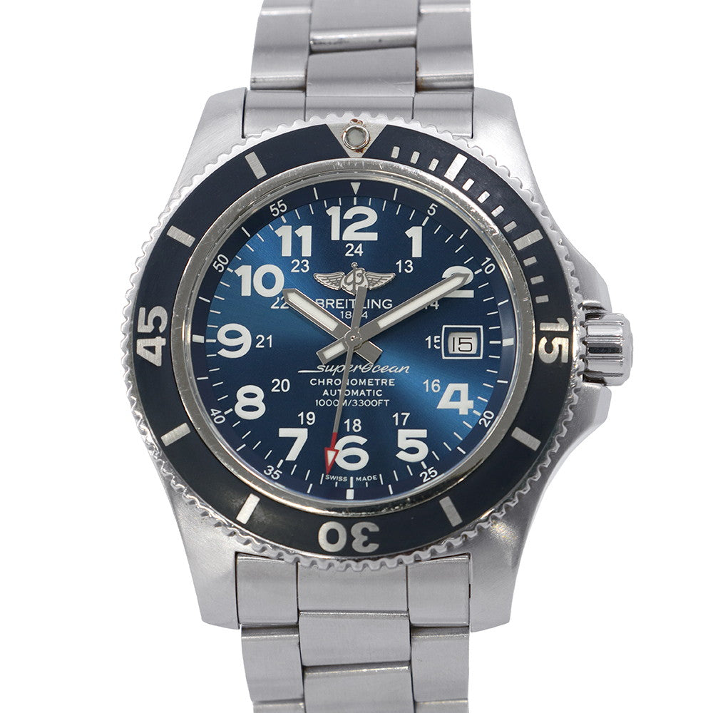 BREITLING Superocean II W44mm Stainless Steel Blue DialA17392D8/C910