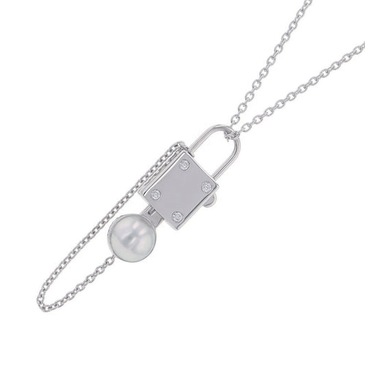 TASAKI A Secret Necklace 18K White Gold