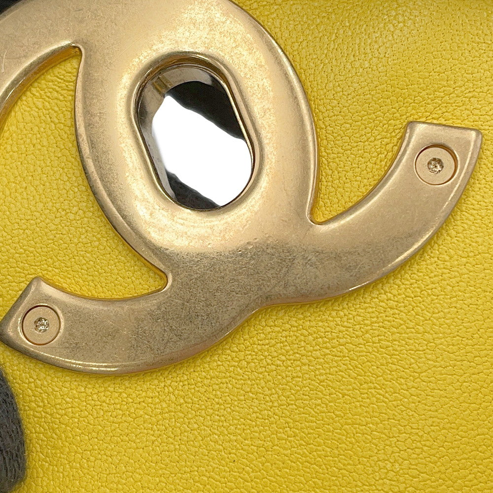CHANEL 19 ChainShoulder Bag YellowAS1160 Lambskin