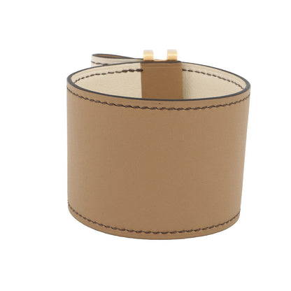 HERMES Elan Bracelet Size T2 Chai/Nata Swift Leather