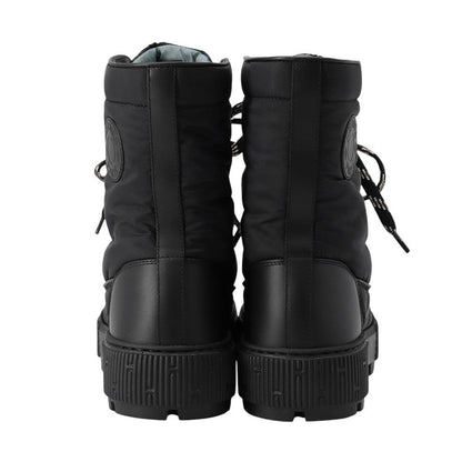 HERMES Short boots《Fresh》 Black Nappa Calf Leather Size 36H