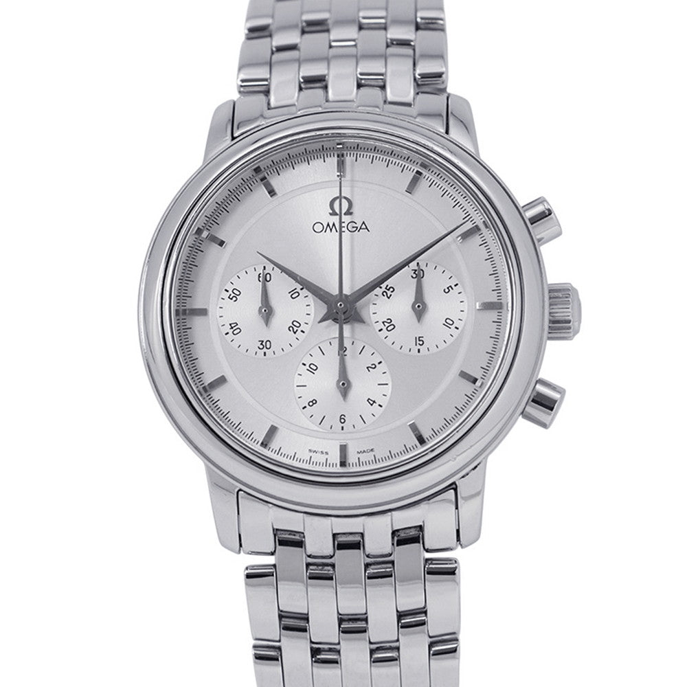 OMEGA De Ville W36.1mm Stainless Steel Silver Dial4540.31.00