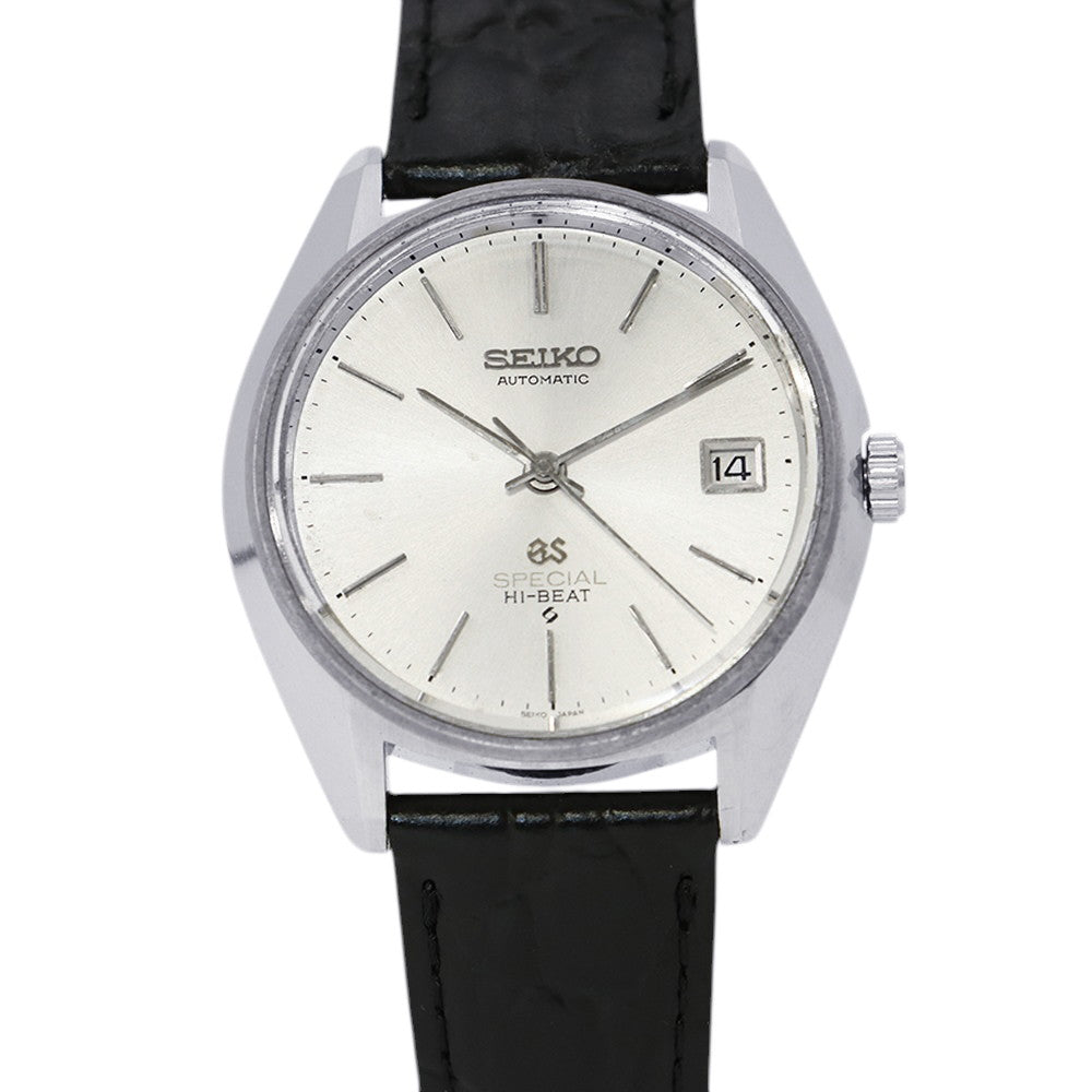 SEIKO Grand SEIKO W36mm Stainless Steel Leather Silver Dial6155-8000