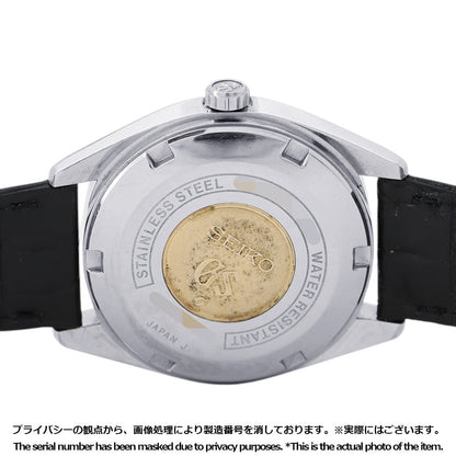 SEIKO Grand SEIKO W36mm Stainless Steel Leather Silver Dial6155-8000