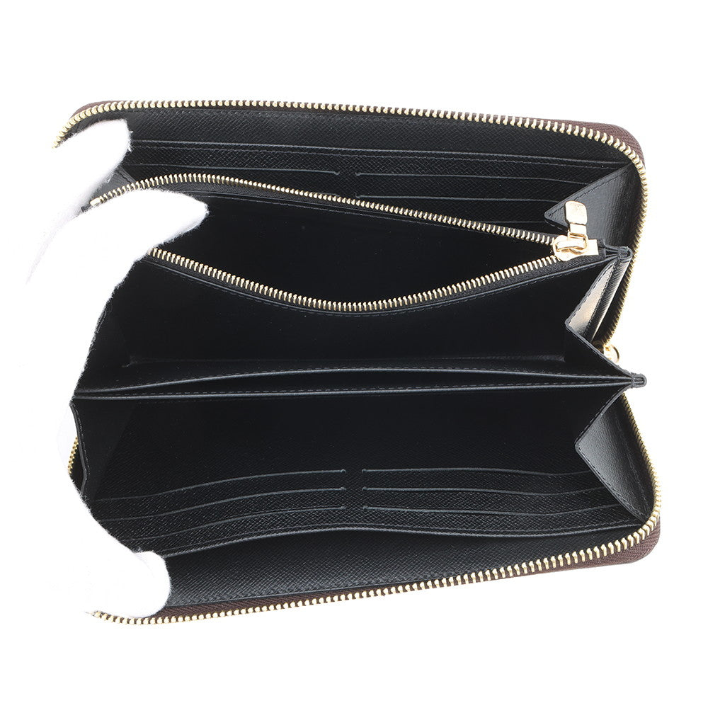LOUIS VUITTON Zippy Wallet NoirM82444 Monogram Reverse Canvas