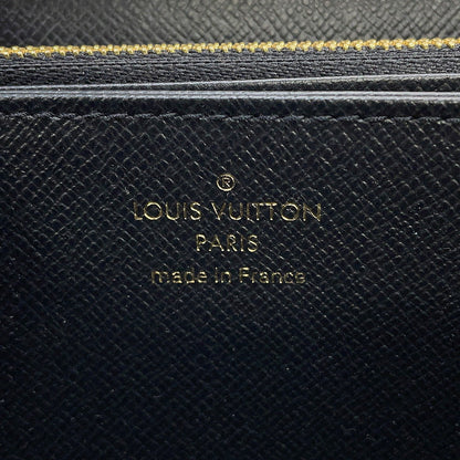 LOUIS VUITTON Zippy Wallet NoirM82444 Monogram Reverse Canvas