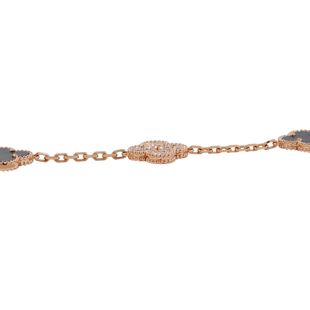 Van Cleef & Arpels Vintage Alhambra Bracelet 5 motifsVCARP2R100 18K Pink Gold