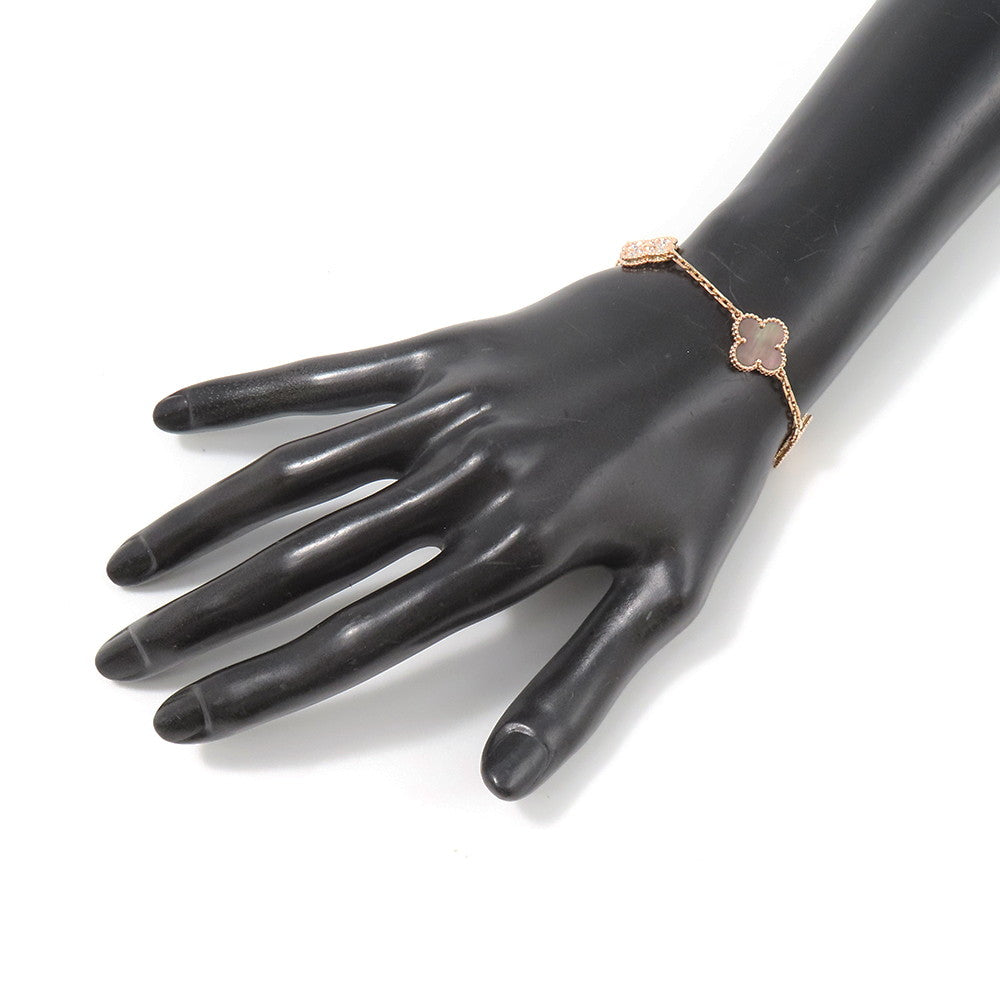 Van Cleef & Arpels Vintage Alhambra Bracelet 5 motifsVCARP2R100 18K Pink Gold