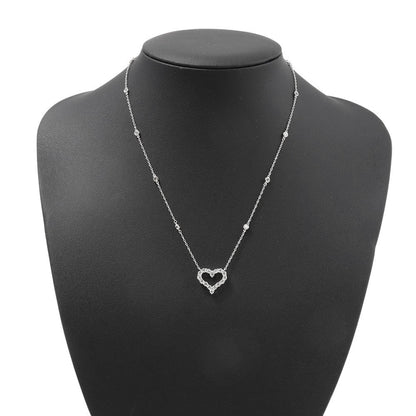 TIFFANY&Co. Sentimental Heart by the Yard Pendant Pt950