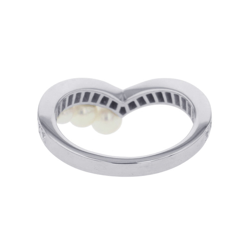Chaumet Josephine Aigrette Ring Size 50/#10083290 18K White Gold