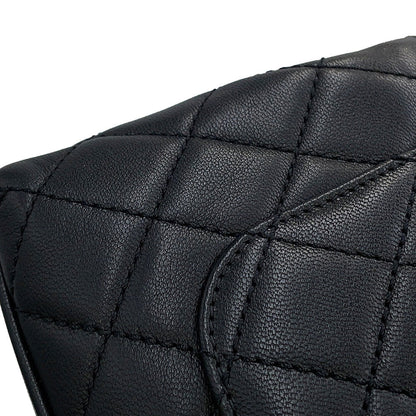 CHANEL Coco Handle 2WAYHandbag BlackAS2215 Leather Size XXS