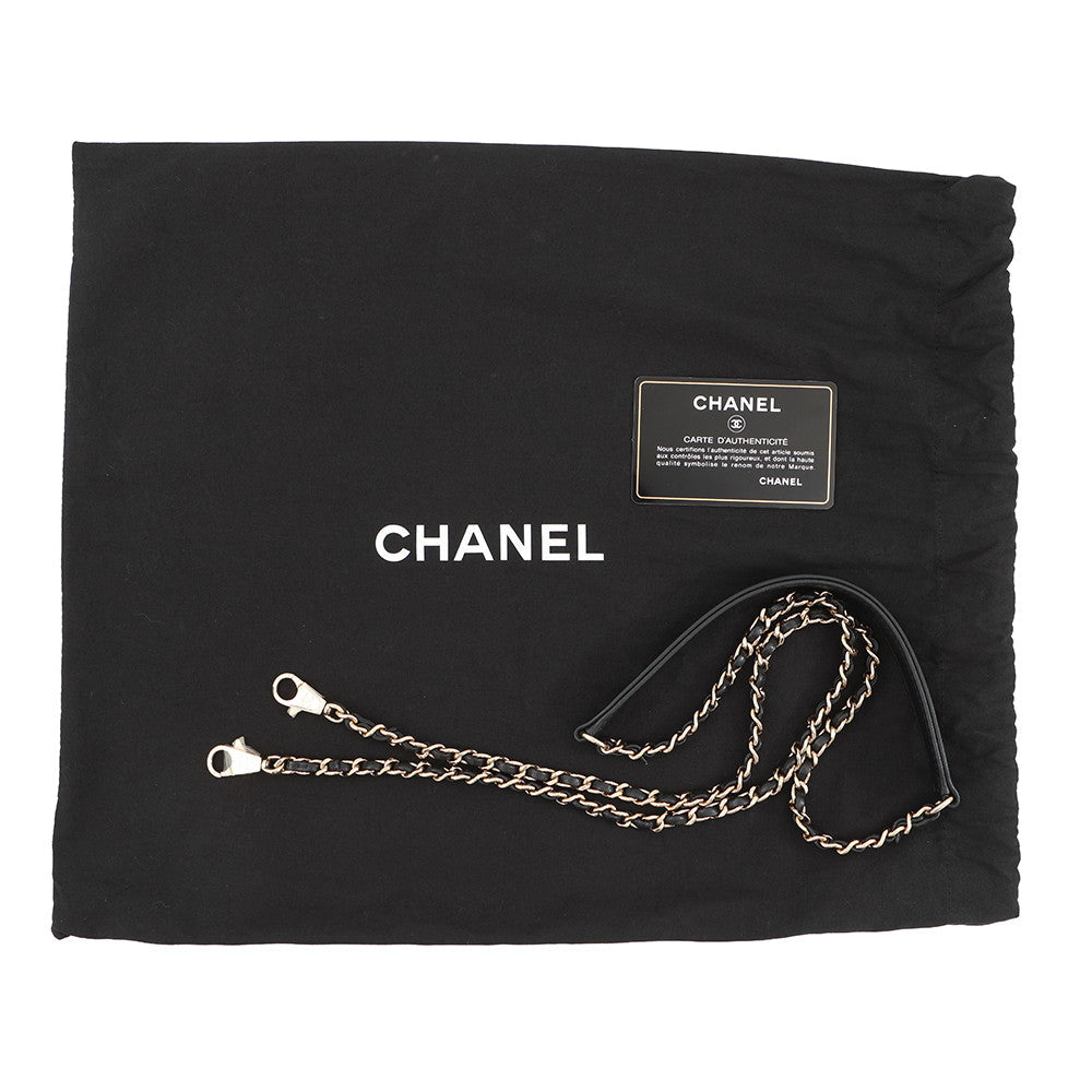 CHANEL Coco Handle 2WAYHandbag BlackAS2215 Leather Size XXS