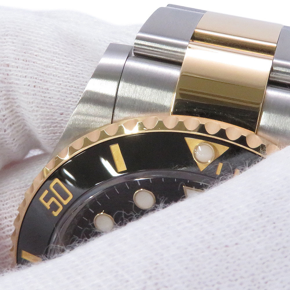 ROLEX Submariner-Date W41mm Stainless Steel K18YG Black Dial126613LN