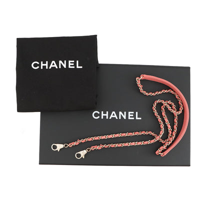 CHANEL Coco Handle 2WAYHandbag CoralPinkAS2215 Caviar Leather Size XXS