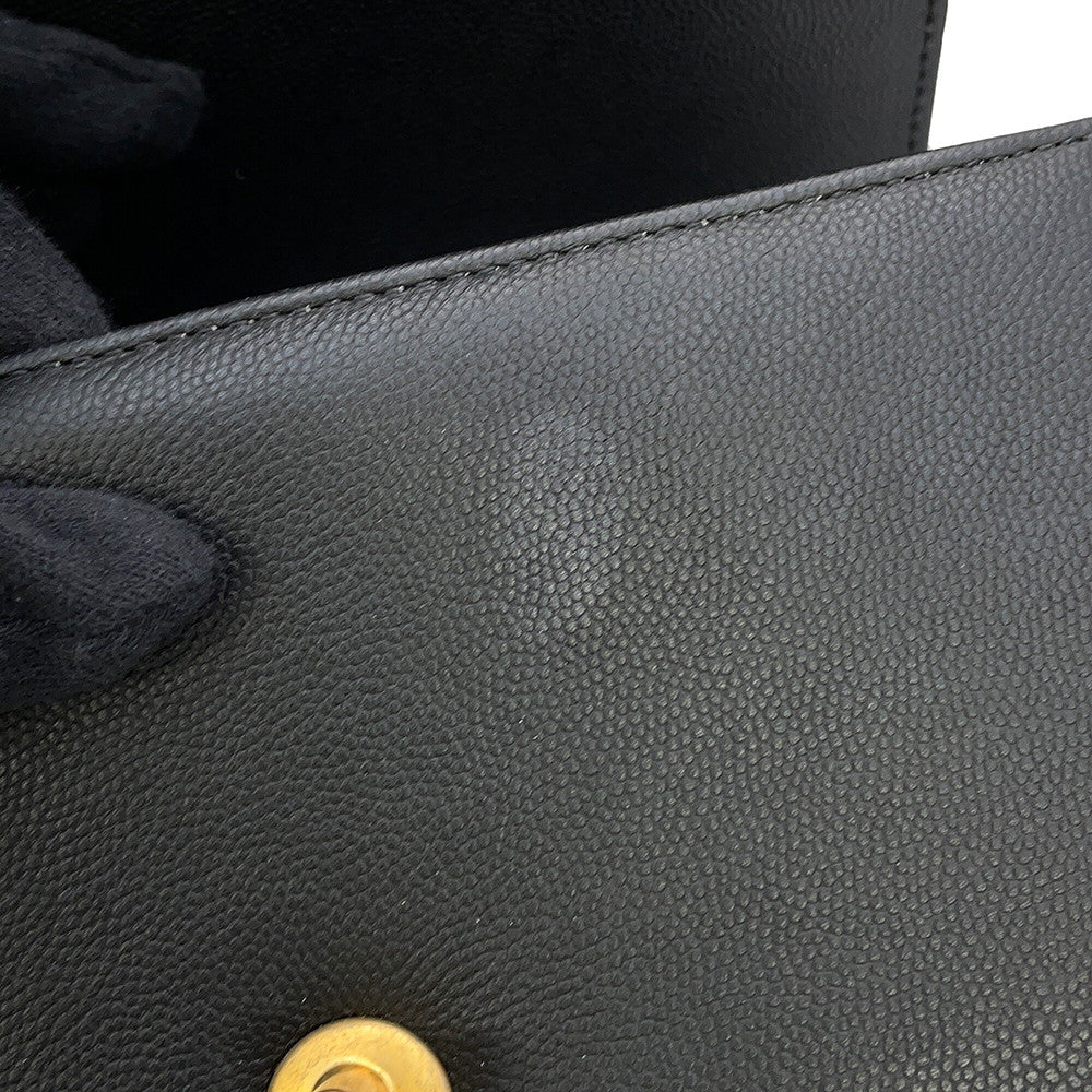 CHANEL Matelasse Classic Chain Wallet BlackA91576 Caviar Leather
