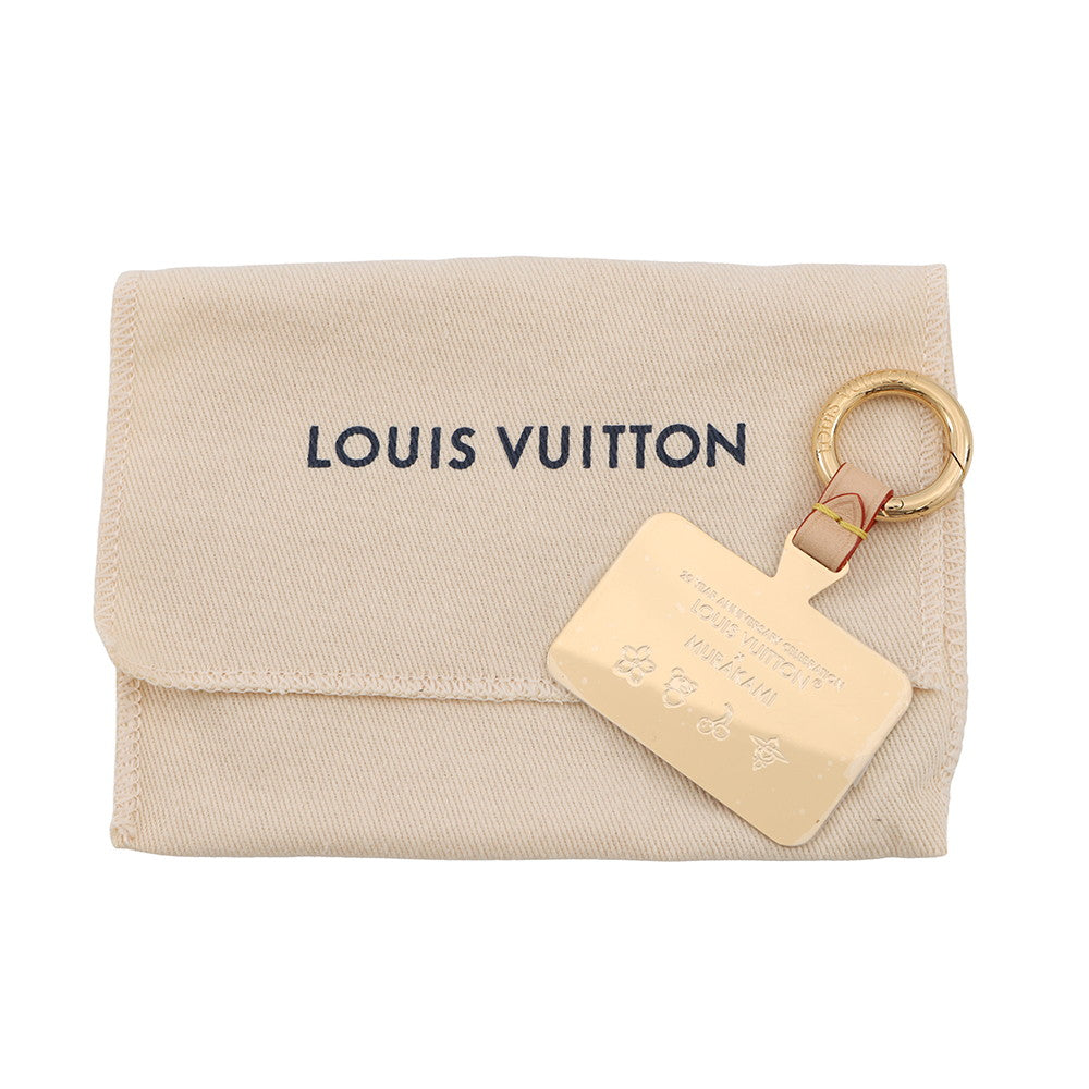 LOUIS VUITTON LVxTM FawnBag Charm Blue/RedM02623 Monogram Denim Metal