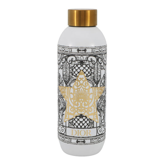 Dior water bottle White/Gold Stainless steel