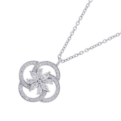 TIFFANY&Co. TIFFANY&Co. Victoria Cluster Key Pendant Size Small62033398 Pt950