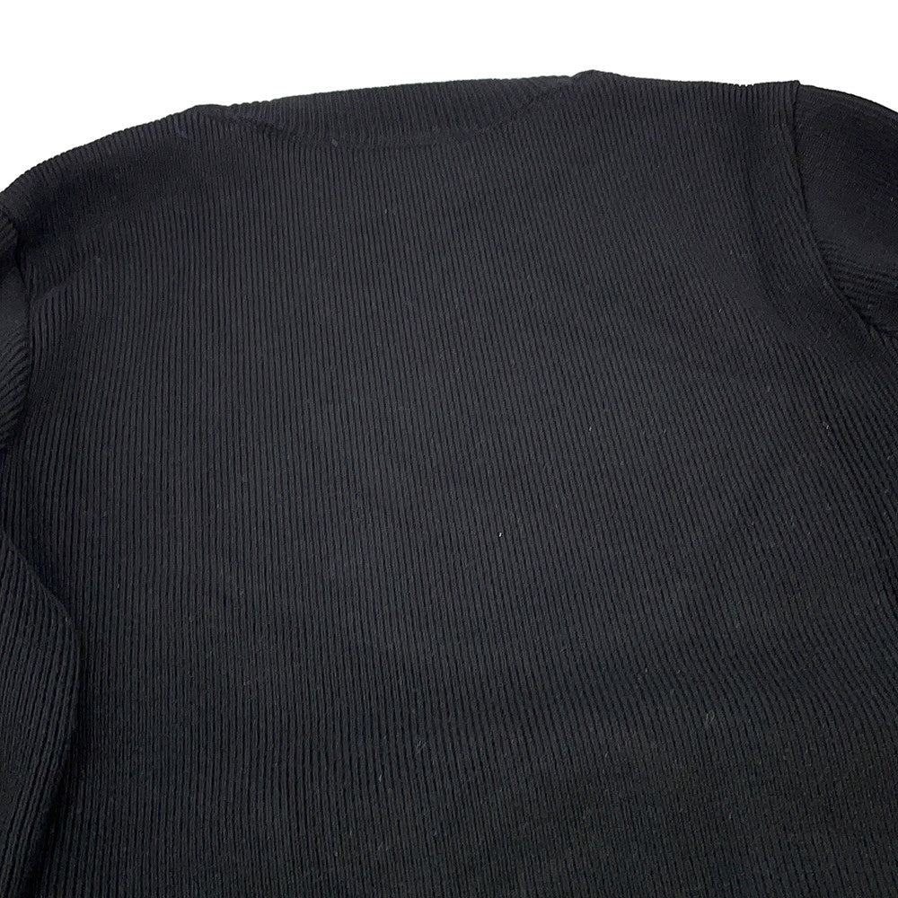 CELINE logo boat neck sweater Size XS Black / Off-whiteRY06J0U62.38OW Wool 53% Cashmere47%