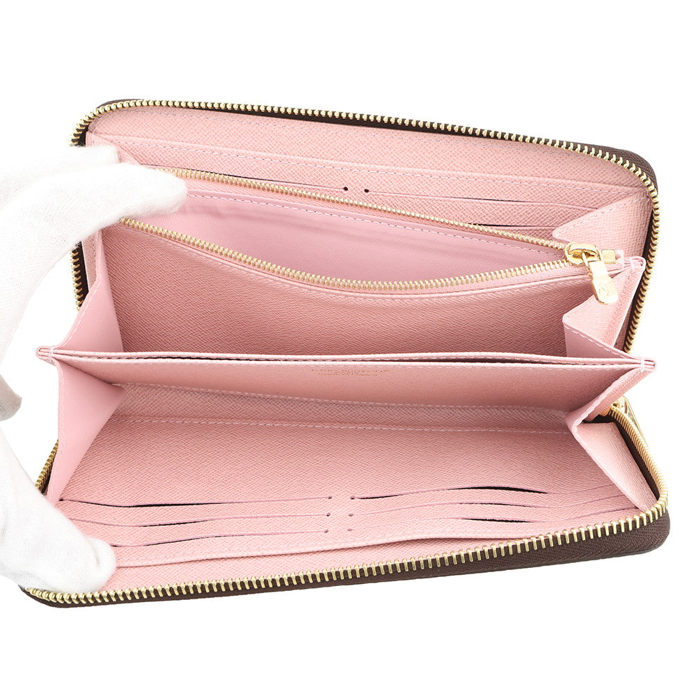 LOUIS VUITTON Zippy Wallet Rose BallerineM41894 Monogram