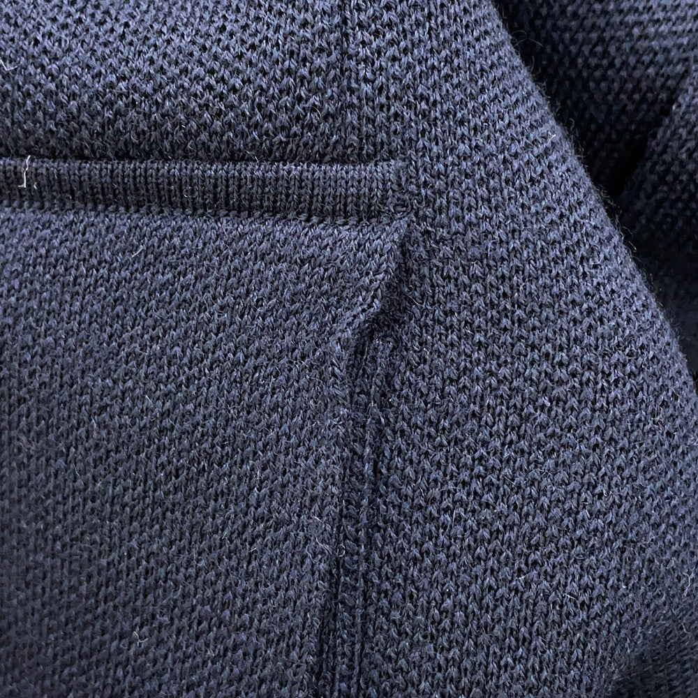 LOUIS VUITTON Monogram Jacket Size S Navy1ABJ5Y Wool 100%