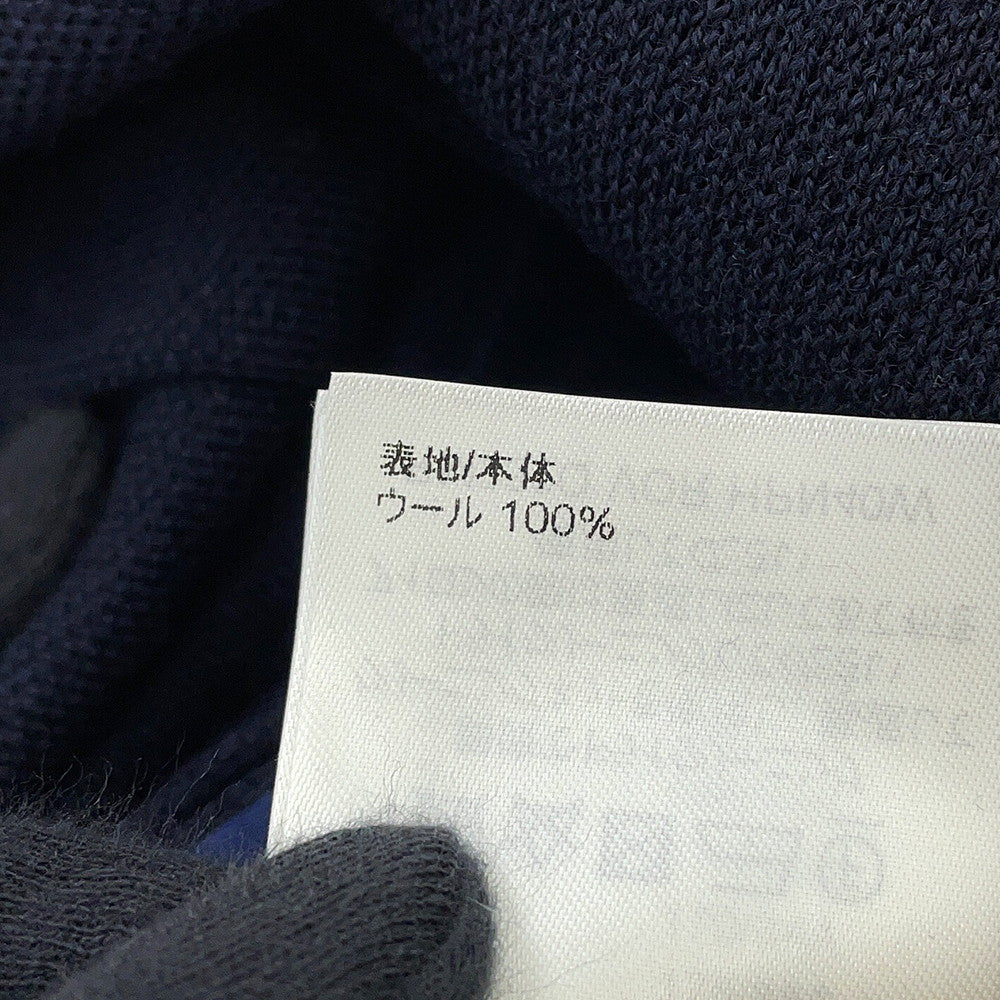 LOUIS VUITTON Monogram Jacket Size S Navy1ABJ5Y Wool 100%