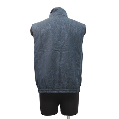 Berluti Scritto Best Warm-Up Jacket Size 46 Washed IndigoR24OGL19 Nylon100%