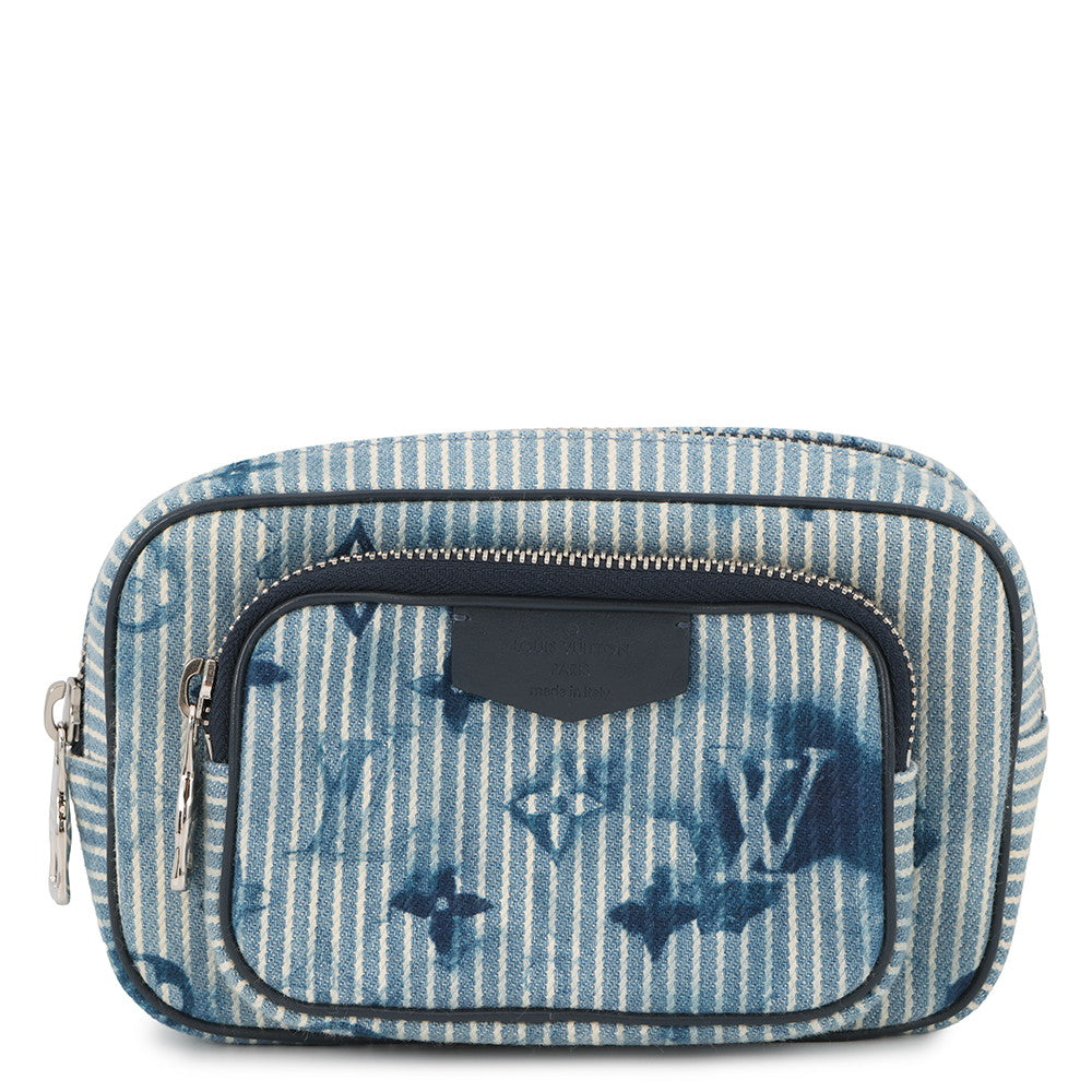 LOUIS VUITTON Outdoor Pochette Blue/NavyM80462 Watercolor Monogram