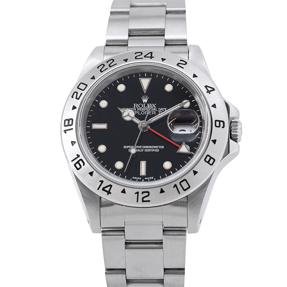 ROLEX Explorer II W40mm Stainless Steel Black Dial16570