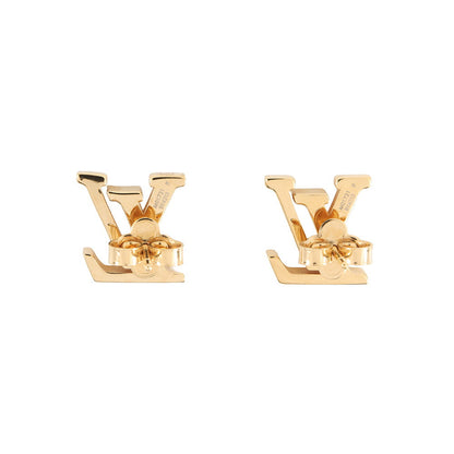 LOUIS VUITTON Earrings・LV Iconic Enamel Rose BallerineM01721 Gold Plated Enamel