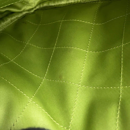 CHANEL CC Logo Matelasse Chain Shoulder Bag Light GreenAS2201 Lambskin