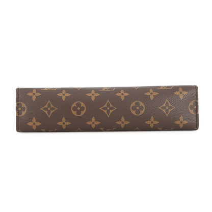LOUIS VUITTON Toiletry Pouch on Chain BrownM81412 Monogram