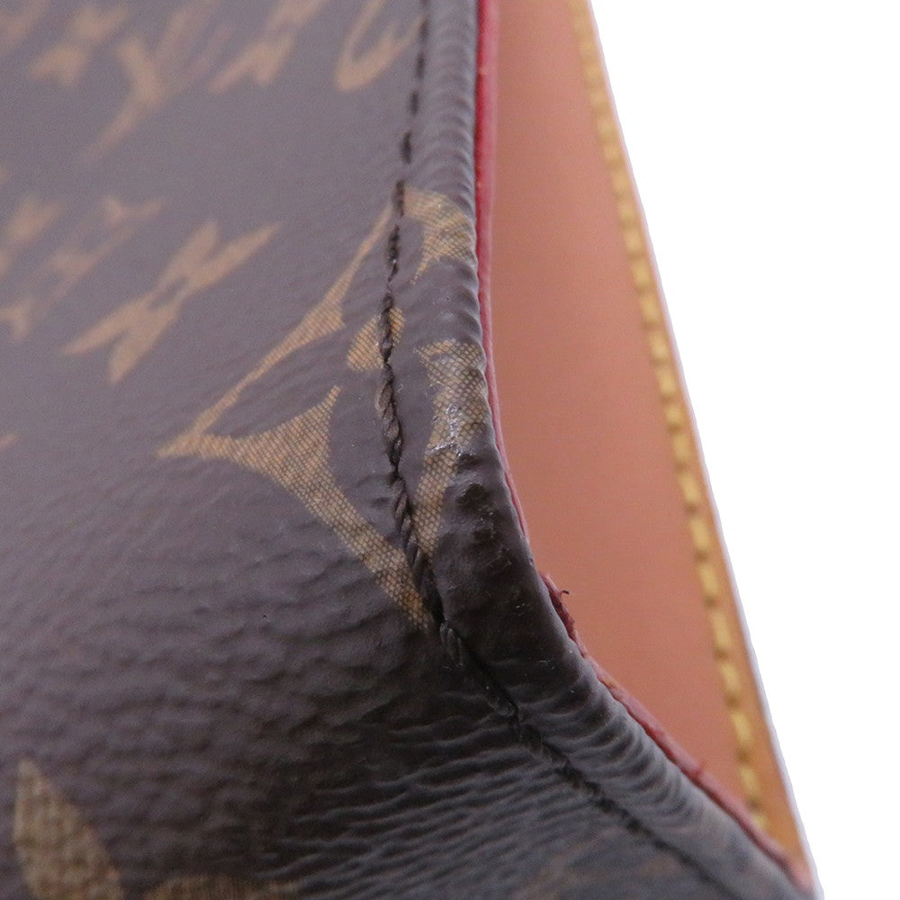 LOUIS VUITTON Toiletry Pouch on Chain BrownM81412 Monogram