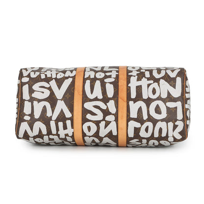 LOUIS VUITTON Keepall ArgentM92197 Monogram・Graffiti Size 50