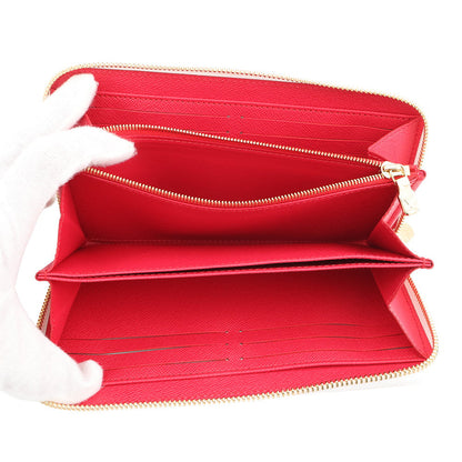 LOUIS VUITTON Zippy Wallet LV × TM WhiteM14240 Monogram Cherry