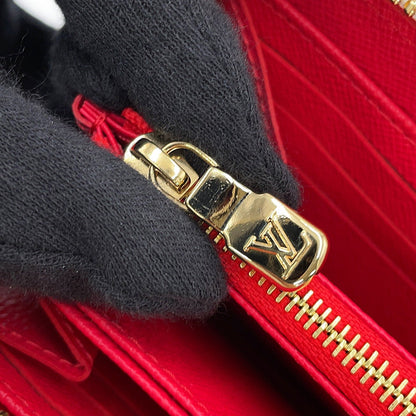 LOUIS VUITTON Zippy Wallet LV × TM WhiteM14240 Monogram Cherry