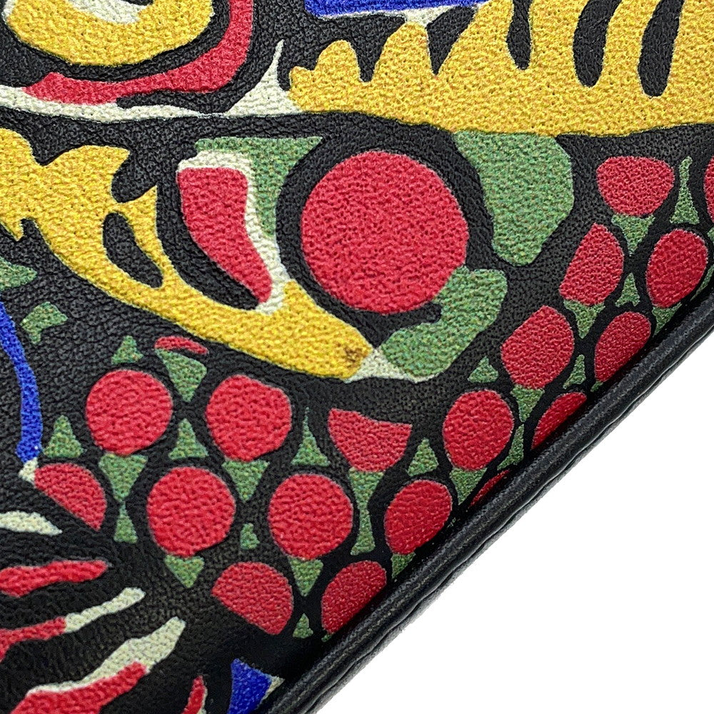 Dior Lady Dior 2WAY Handbag Multicolor Leather Size Mini