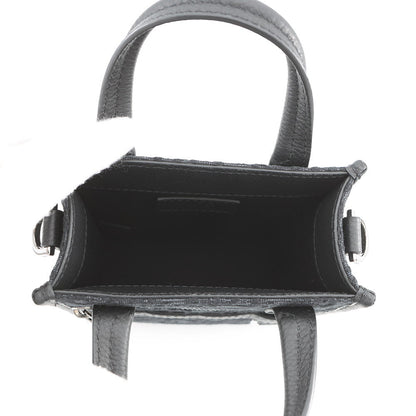 Dior Oblique Safari North-South 2-Way Shoulder Bag Black2ESWS017YKY Canvas Leather Size Mini