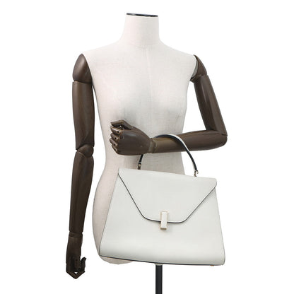 Valextra Valextra Idide 2WAY Handbag Light Gray Leather Size Large