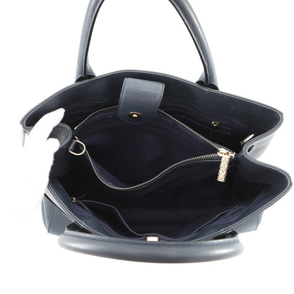 CHANEL Neo Executive 2WAY Tote Bag NavyA69931 Leather Size Large