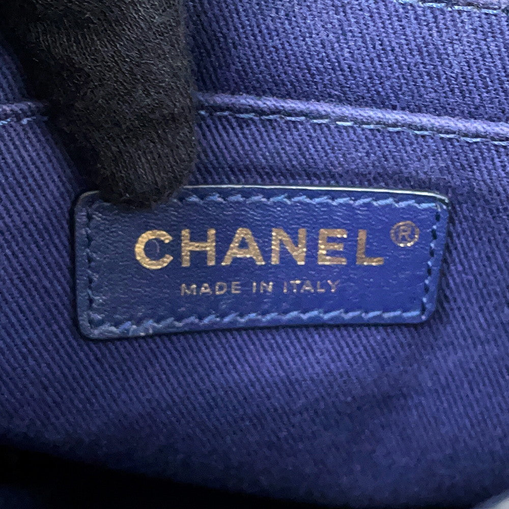 CHANEL Neo Executive 2WAY Tote Bag NavyA69931 Leather Size Large
