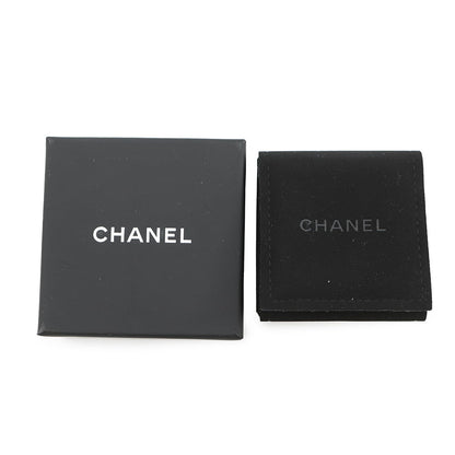 CHANEL CC logo Ring Size Approximately No. 12 Black/WhiteABD000 Gold Plated