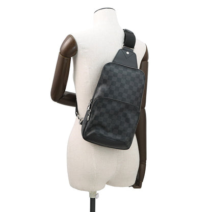 LOUIS VUITTON Avenue Sling Bag NoirN41719 Damier Graphite