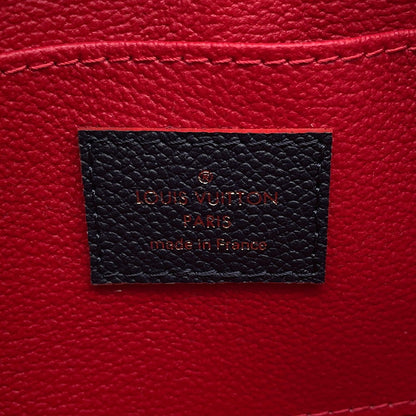 LOUIS VUITTON Pochette Cosmetic Marine RougeM69413 Monogram Empreinte Leather Leather