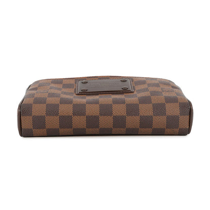 LOUIS VUITTON Bum Bag Brooklyn BrownN41101 Damier Ebene Canvas